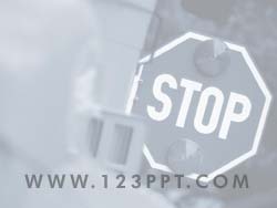 Stop Sign powerpoint background