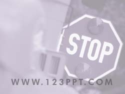 Stop Sign powerpoint background