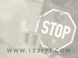 Stop Sign powerpoint background