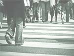 Pedestrian Crossing PowerPoint Background