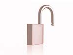 Security Padlock PowerPoint Background