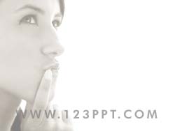 Think powerpoint background