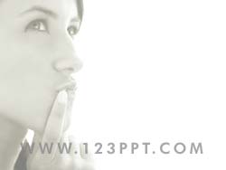 Think powerpoint background