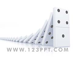 Domino Effect powerpoint background