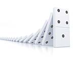 Domino Effect PowerPoint Background