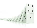 Domino Effect PowerPoint Background