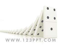Domino Effect powerpoint background