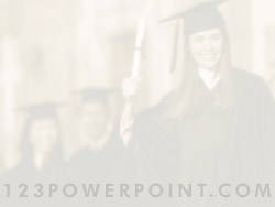 College Graduation powerpoint background