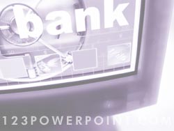 Online Banking powerpoint background