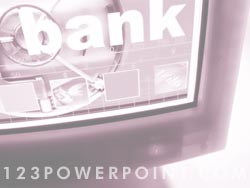 Online Banking powerpoint background