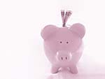Piggy Bank Savings PowerPoint Background