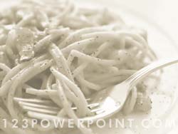 Spaghetti Carbonara powerpoint background