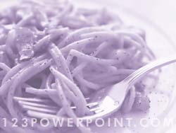 Spaghetti Carbonara powerpoint background