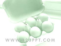 Eggs powerpoint background