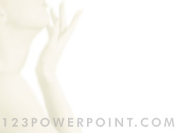 Woman Neck & Hand powerpoint background