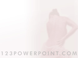 Womans Back powerpoint background