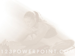 Yoga Position powerpoint background