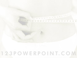 Diet Weight & Measure powerpoint background