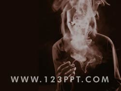 Smoking Cigarette powerpoint background