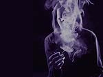 Smoking Cigarette PowerPoint Background