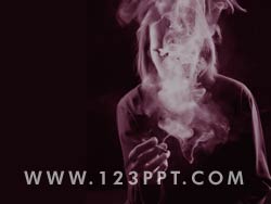 Smoking Cigarette powerpoint background