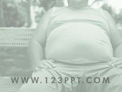 Obesity powerpoint background