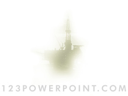 Offshore Oil Rig powerpoint background