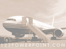 Aviation Boarding Airline powerpoint background