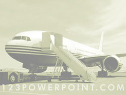Aviation Boarding Airline powerpoint background