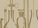 Chemistry Glass & Beakers PowerPoint Background