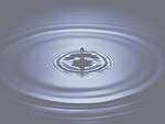 Water Drop Ripple PowerPoint Background