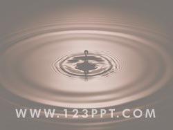 Water Drop Ripple powerpoint background