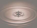 Water Drop Ripple PowerPoint Background