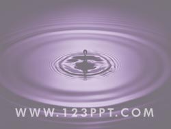 Water Drop Ripple powerpoint background