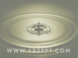 Water Drop Ripple powerpoint background