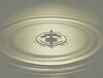 Water Drop Ripple PowerPoint Background