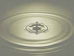 Water Drop Ripple PowerPoint Background