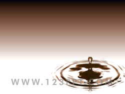 Water Drop & Ripple powerpoint background