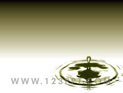 Water Drop & Ripple powerpoint background