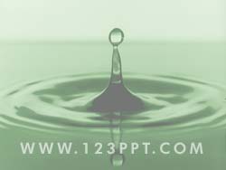 Water Drop powerpoint background