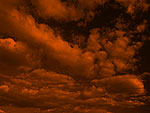 Coloured Clouds PowerPoint Background