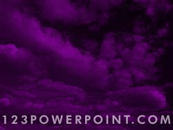 Coloured Clouds powerpoint background