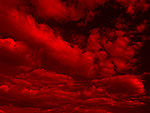 Coloured Clouds PowerPoint Background