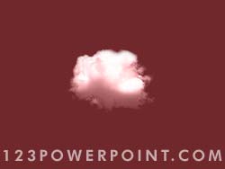 Lonely Cloud powerpoint background