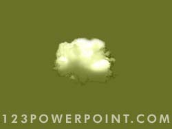 Lonely Cloud powerpoint background