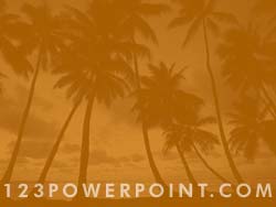 Palm Trees powerpoint background