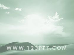 Desert sand dunes powerpoint background