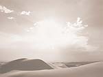 Desert sand dunes PowerPoint Background