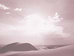 Desert sand dunes PowerPoint Background