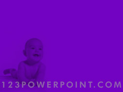 Toddler Crawling  powerpoint background